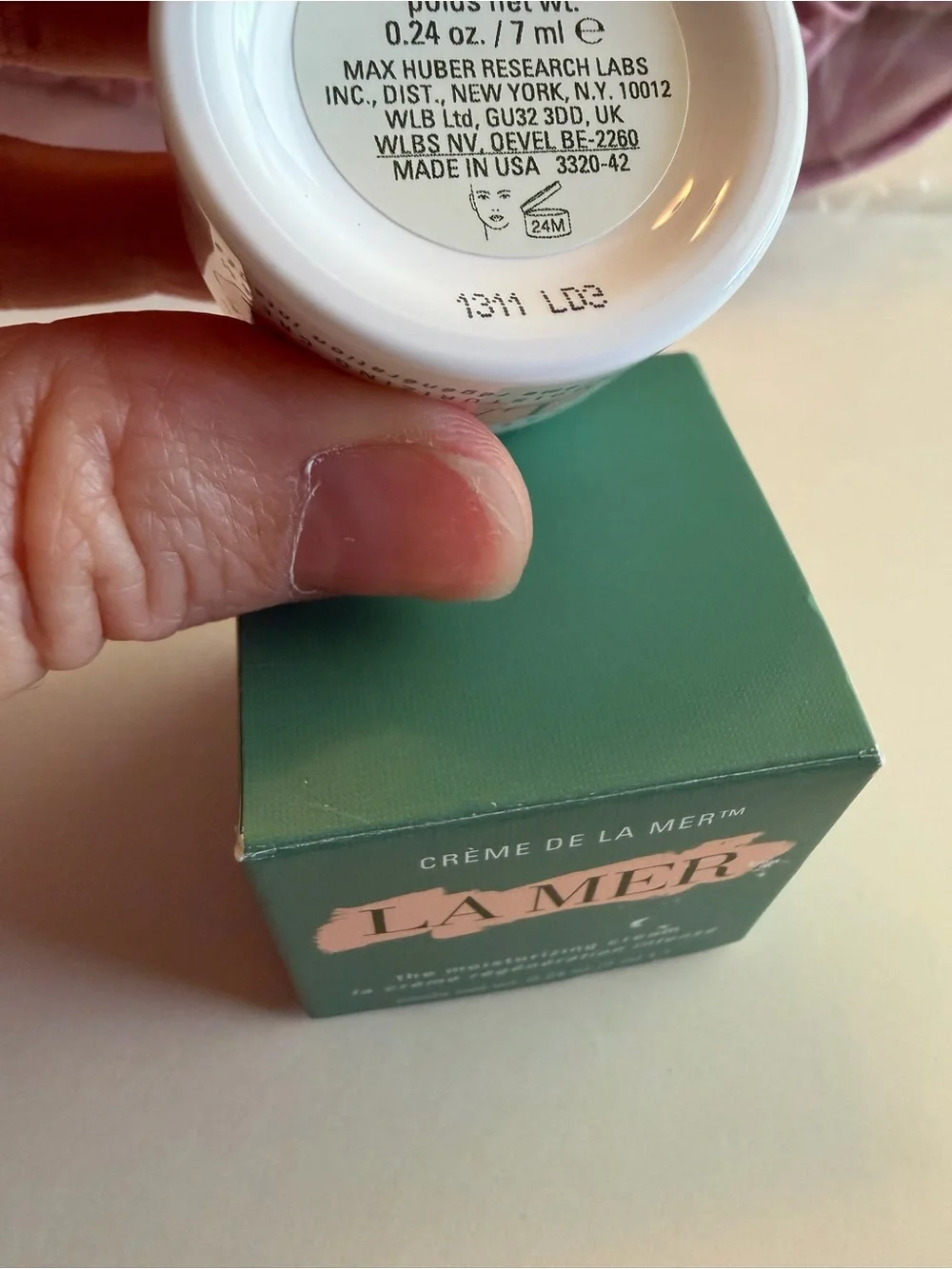 La Mer Crème de la Mer Moisturizing Cream with Satin Eye Mask & Scrunchie Set